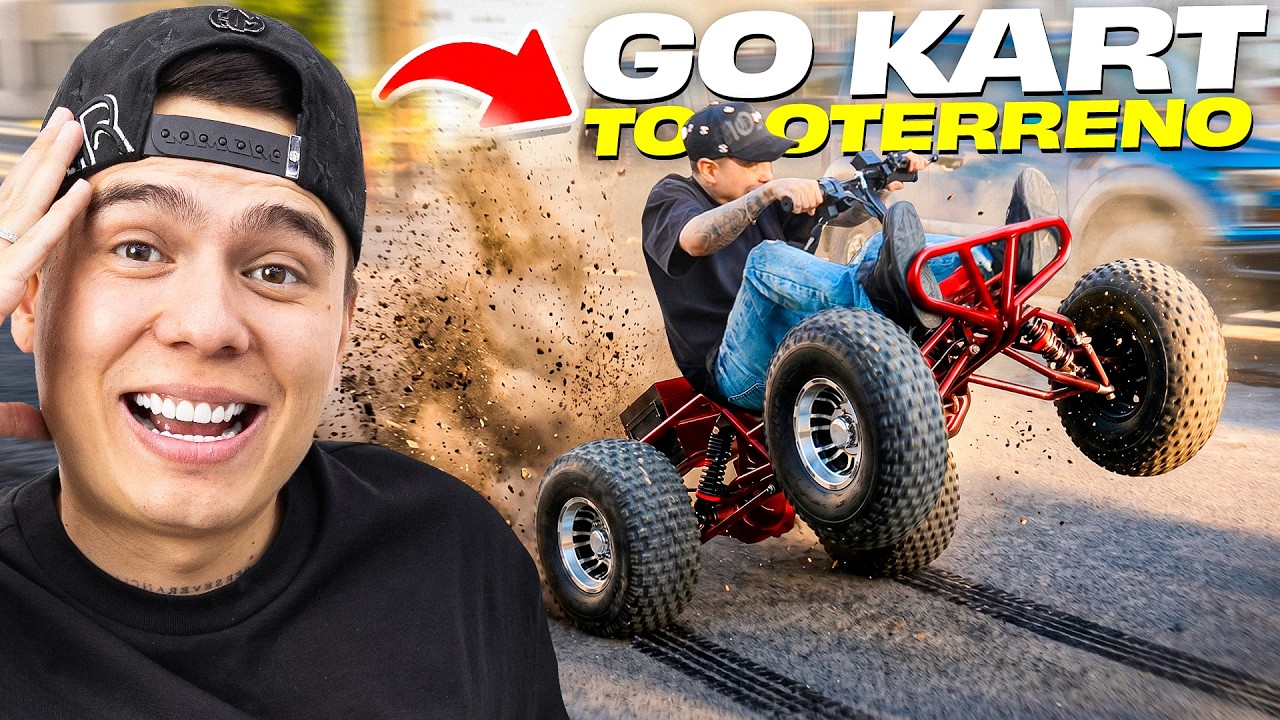 COMPR&Eacute; UN KART TODO TERRENO Y LO PUSE A PRUEBA | ManuelRivera11