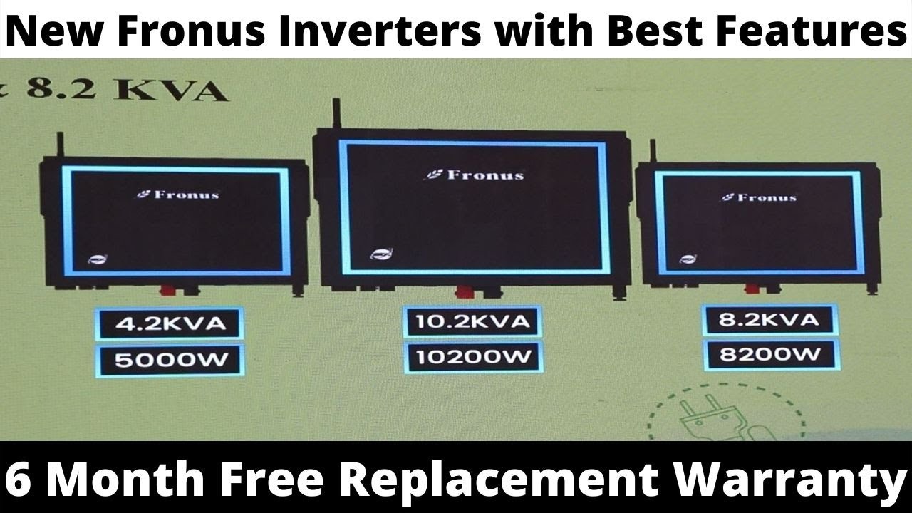 Fronus New Inverter 2022 Razer Series 4kw to 12kw | Detailed Video