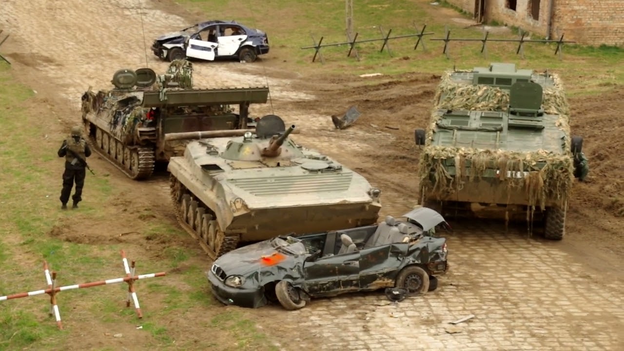 Żołnierze z 12BZ na poligonie w Wędrzynie (08-10.04.2017)