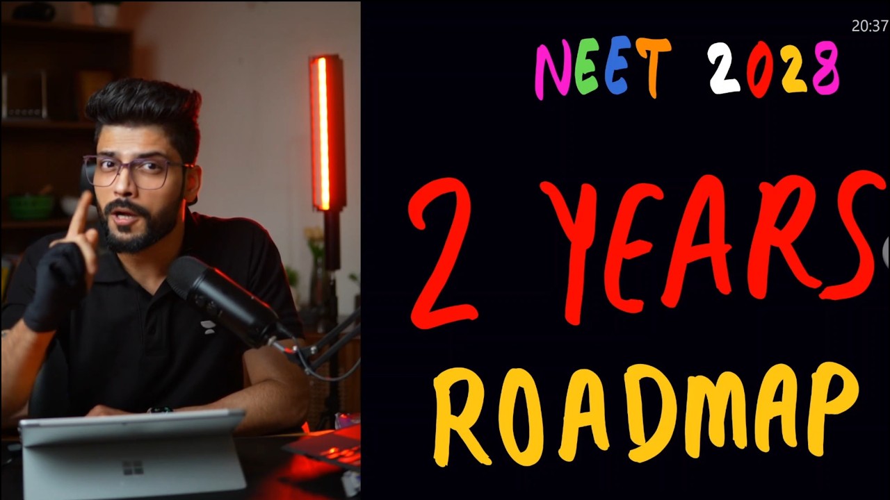 NEET 2028 Complete Roadmap to Score 700+ in 2 Year | Full Strategy & Study Plan   | Prateek Jain