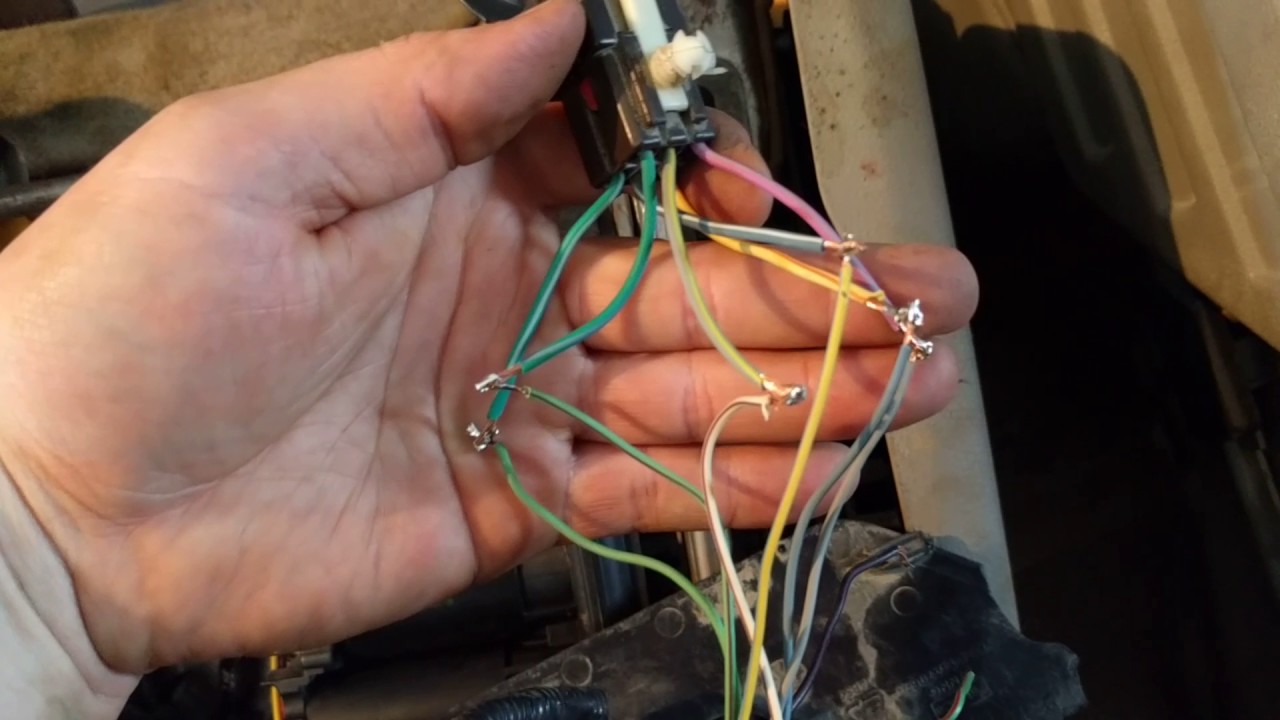 2008 super duty seat swap with memory module bypass