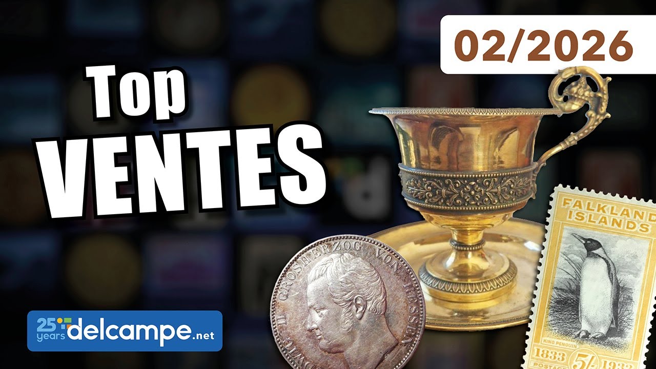 Les +BELLES VENTES Delcampe (f&eacute;vier 2026) | Les objets de collection de la marketplace