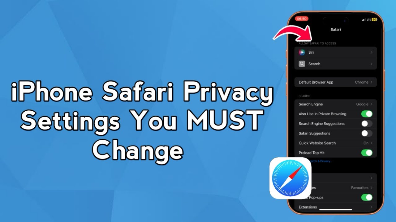 Настройки конфиденциальности Safari на iPhone, которые ОБЯЗАТЕЛЬНО нужно изменить (2026)