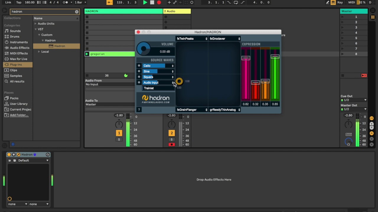 Bridget Ferril Tutorial - Hadron Particle Synthesizer