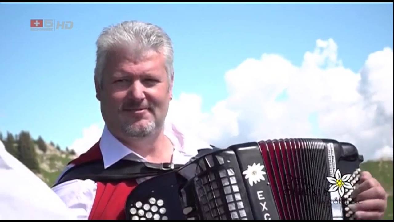 Trio Aaregruess Mit em Betonmischer unterwegs