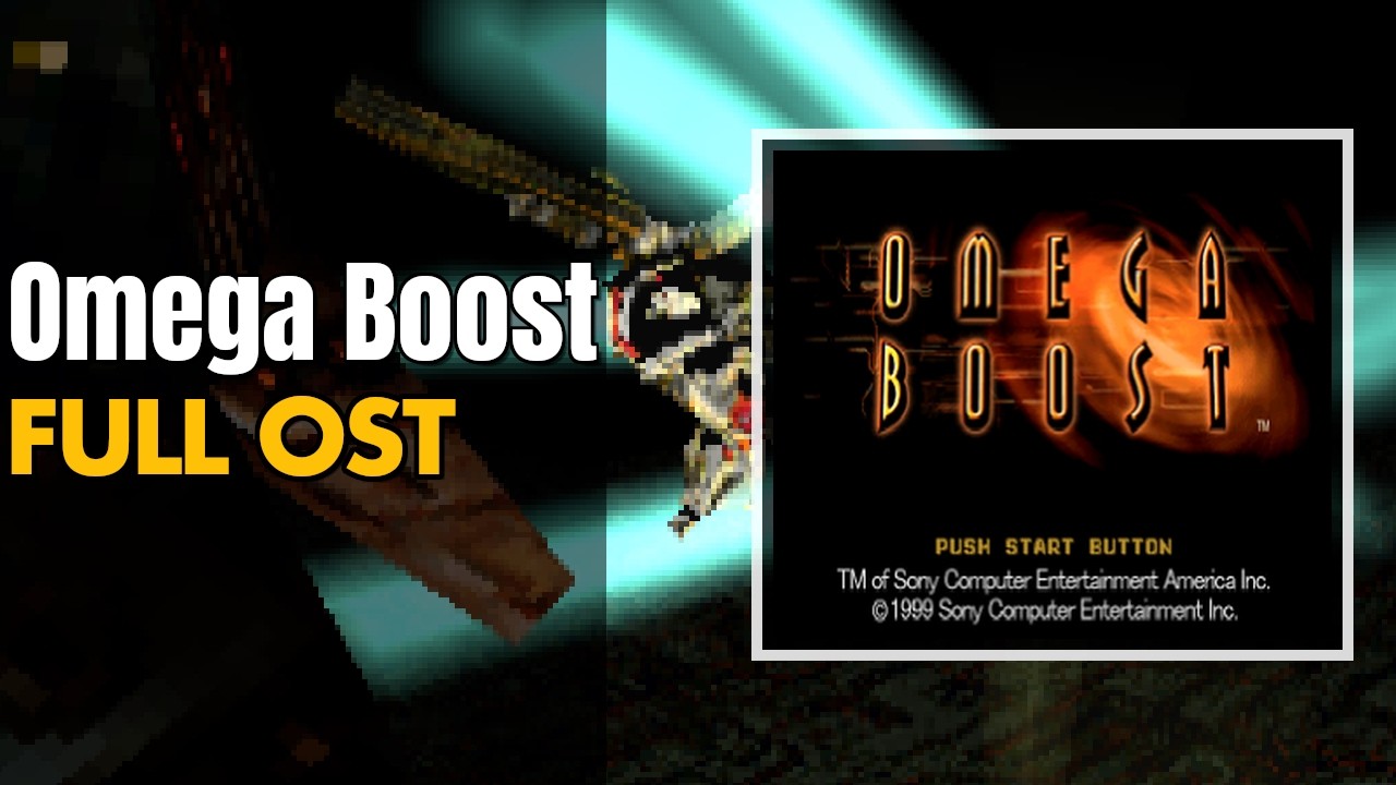 Omega Boost (オメガブースト) [PlayStation / PS1] | Full OST / Soundtrack