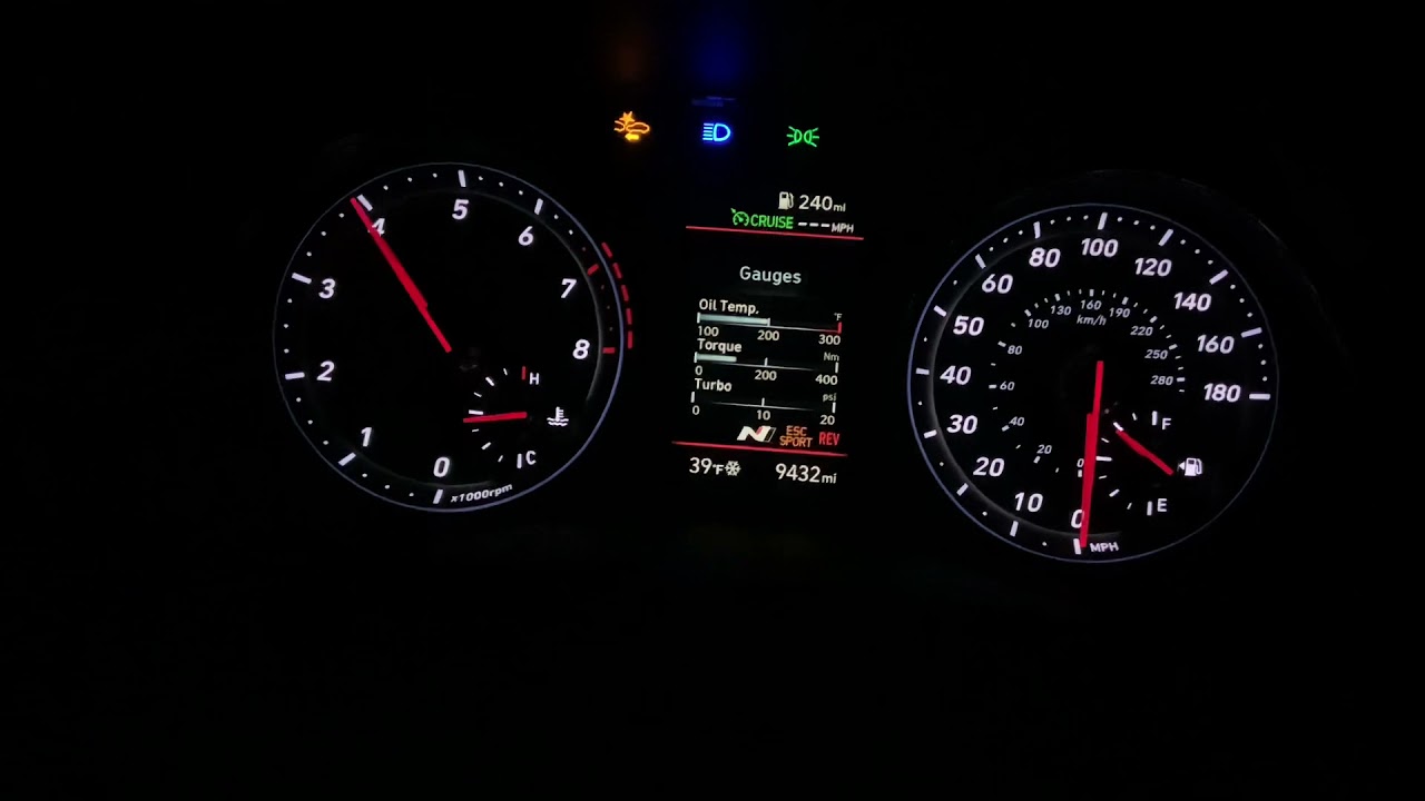 Veloster N 0-100mph stage 1