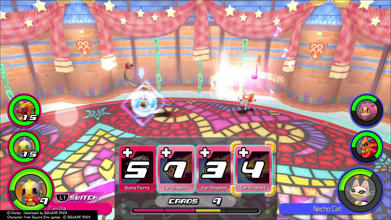 KINGDOM HEARTS HD 2.8 - Flick Rush - Horror Cup (Round 2)