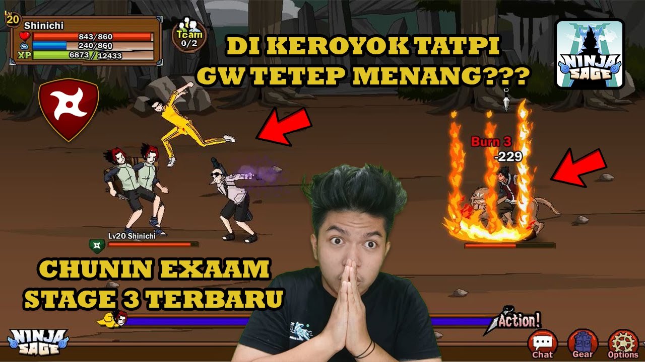 Chunin Exam Level 20 Stage 3 Ninja Sage Terbaru - Ninja Sage Indonesia