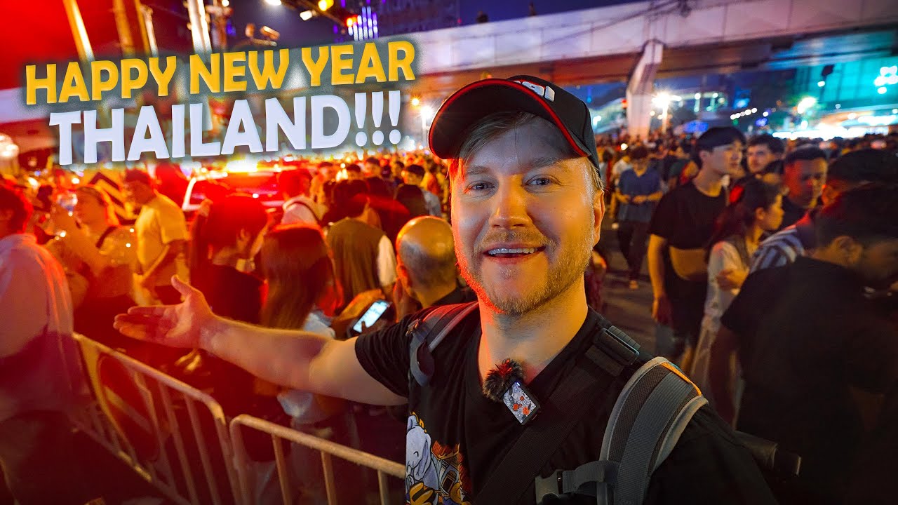 Happy New Year THAILAND!! / BANGKOK Special 2026 / STREET FOOD Hunt at Night!