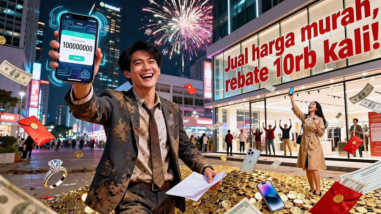 CEO bangkrut aktifkan sistem cashback rugi—jual barang murah, rebate 10rb kali!