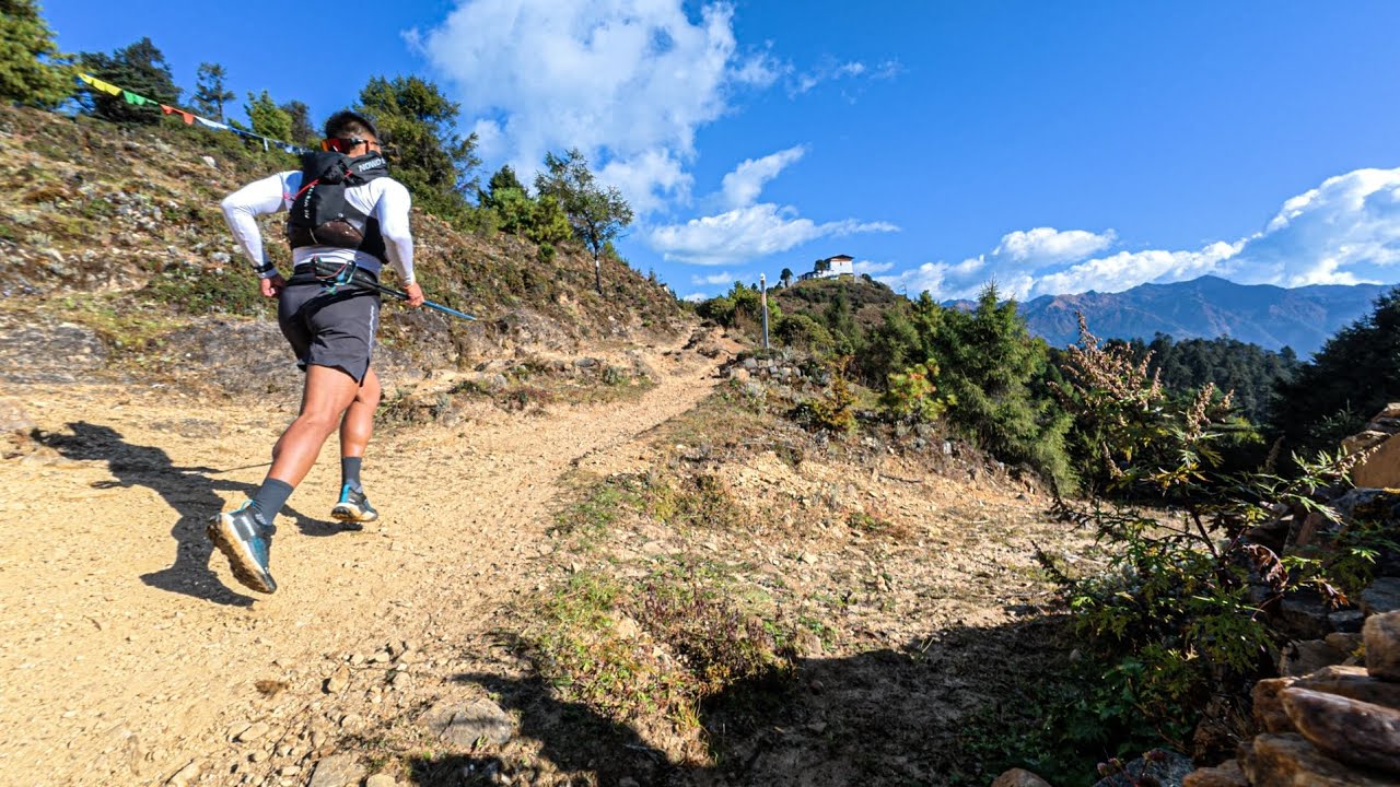 Забег по тропе Druk Path Trek Solo Trail Run — пройдено за 6 часов