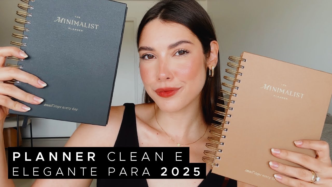 meu planner para 2025 | tour completo pelo planner minimalista