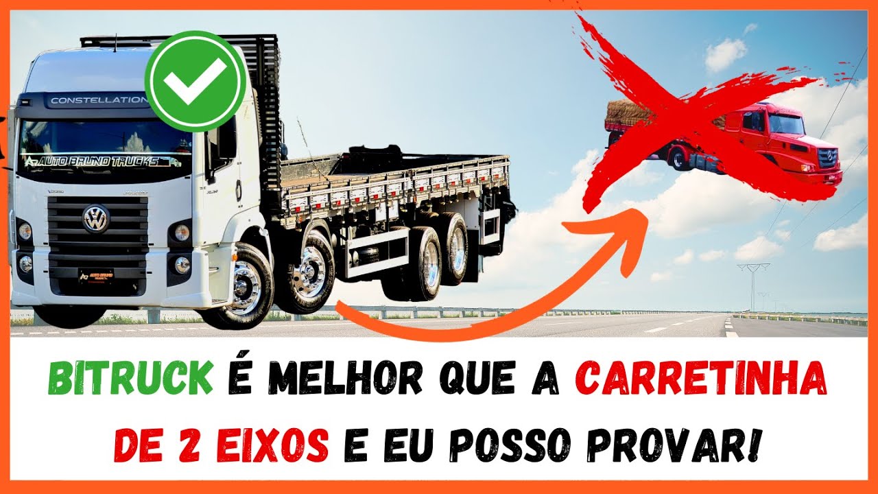 Bitruck ou carreta de dois eixos? Saiba qual é o melhor de uma análise muito bem calculada!