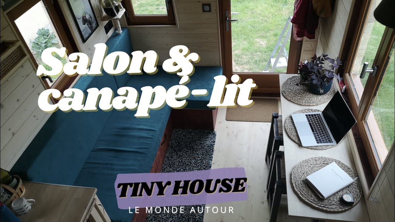 ON AMENAGE LE SALON DE NOTRE TINY HOUSE !