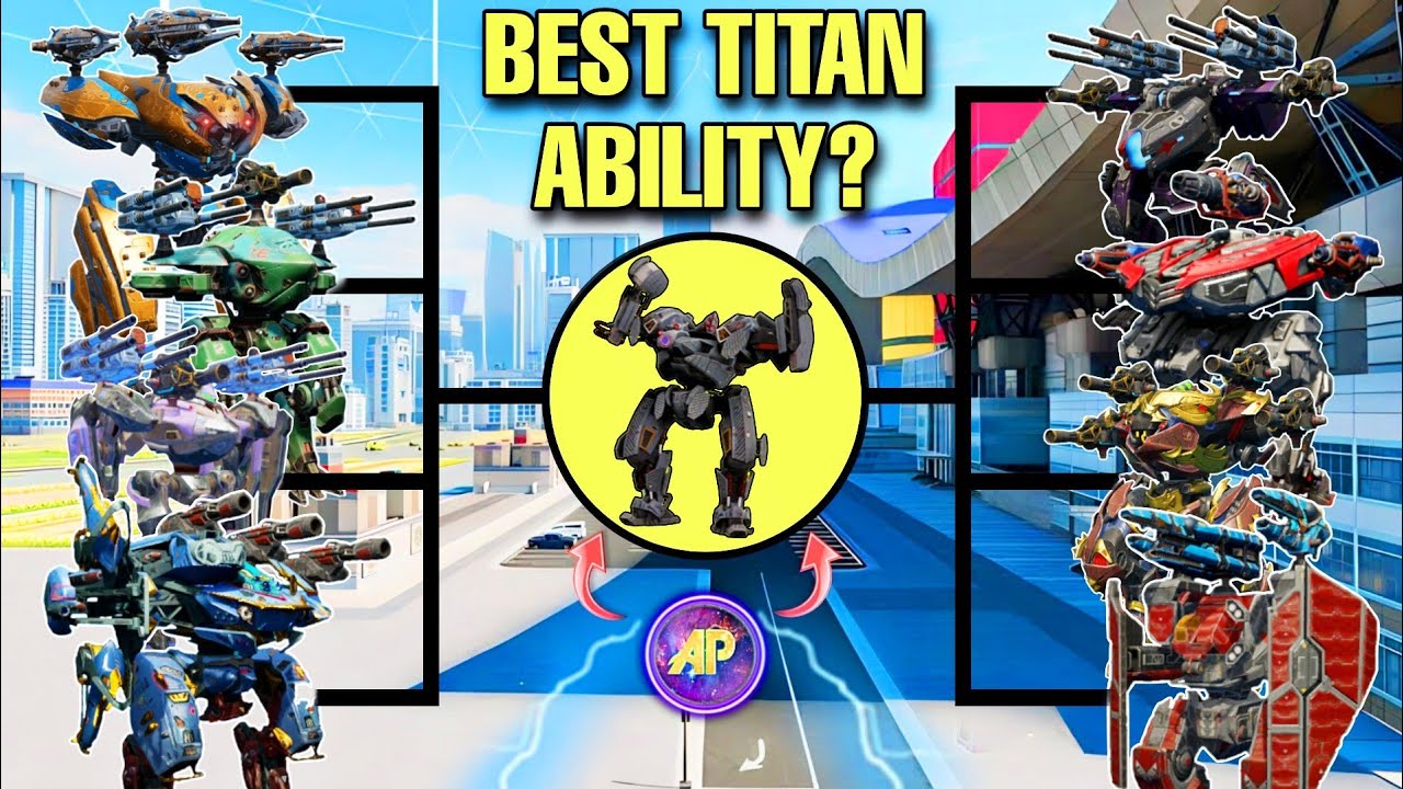 🔥 BEST TITAN KILLER TITAN ABILITY? || WAR ROBOTS COMPARISON WR ||