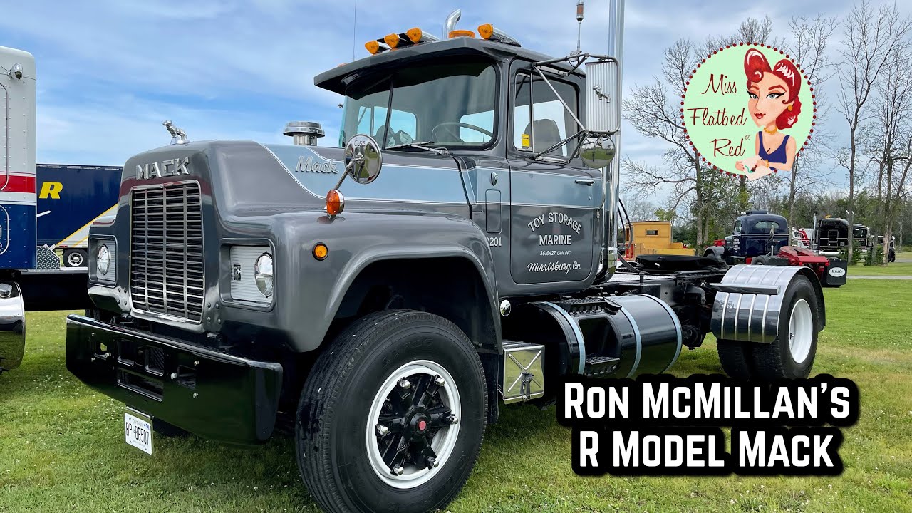 Тур Рона Макмиллана на грузовике Mack R Model 1982 года