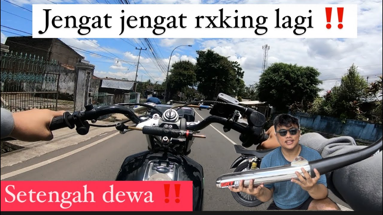 AKHIRNYA BRO RICARDO BISA JENGAT RXKING LAGI ‼️ GANTI KNALPOT SETENGAH DEWA AUTO JENGAT‼️