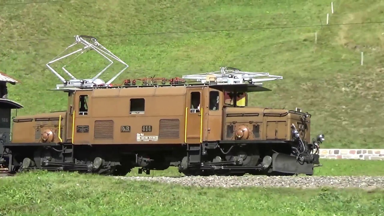 Nostalgiezug der R&auml;tischen Bahn / RhB / Rhaetian Railway