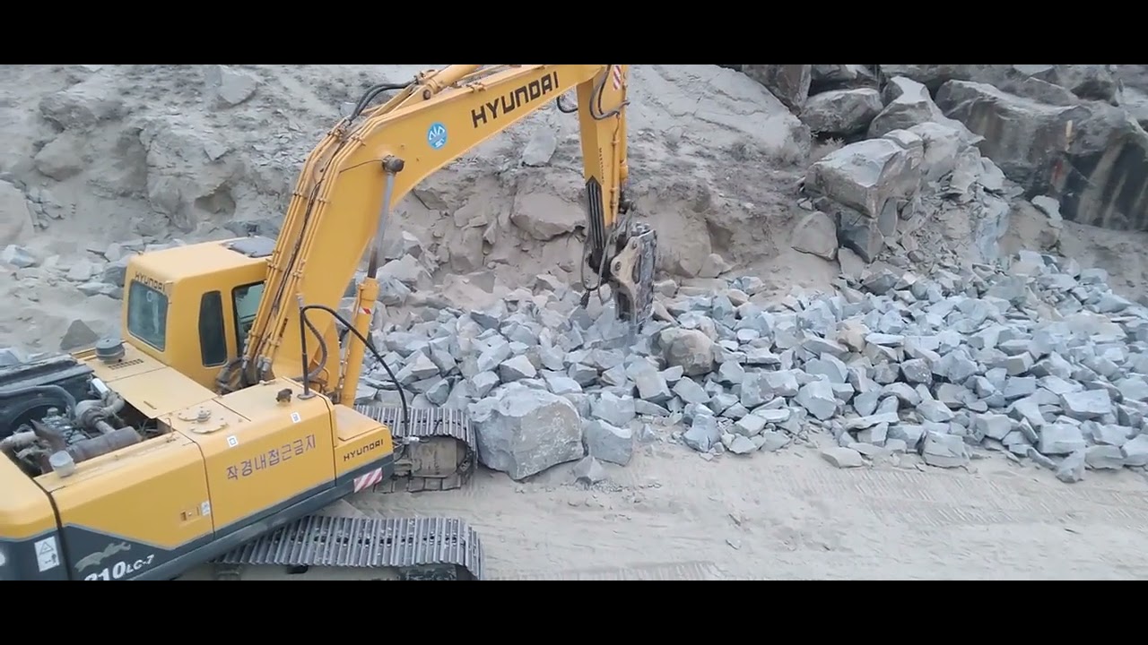 Stone Break Exvator || Shagharthang Project