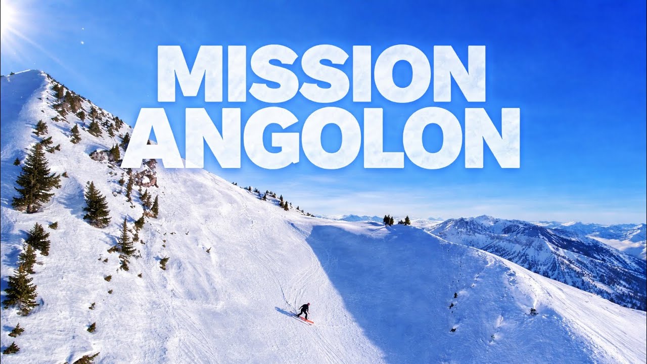 ON SKI LA FACE NORD ANGOLON ⛷️