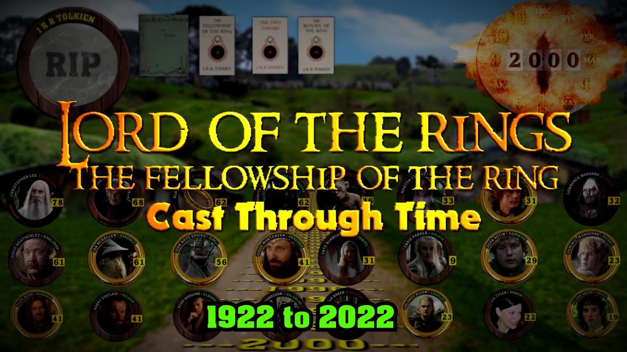 Lord of the Rings: The Fellowship of the Ring Cast Through Time (1922-2022)