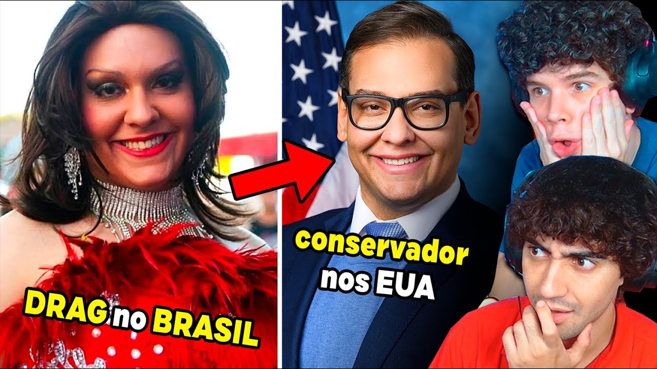 as mentiras de GEORGE SANTOS: drag queen no Brasil, político golpista nos EUA
