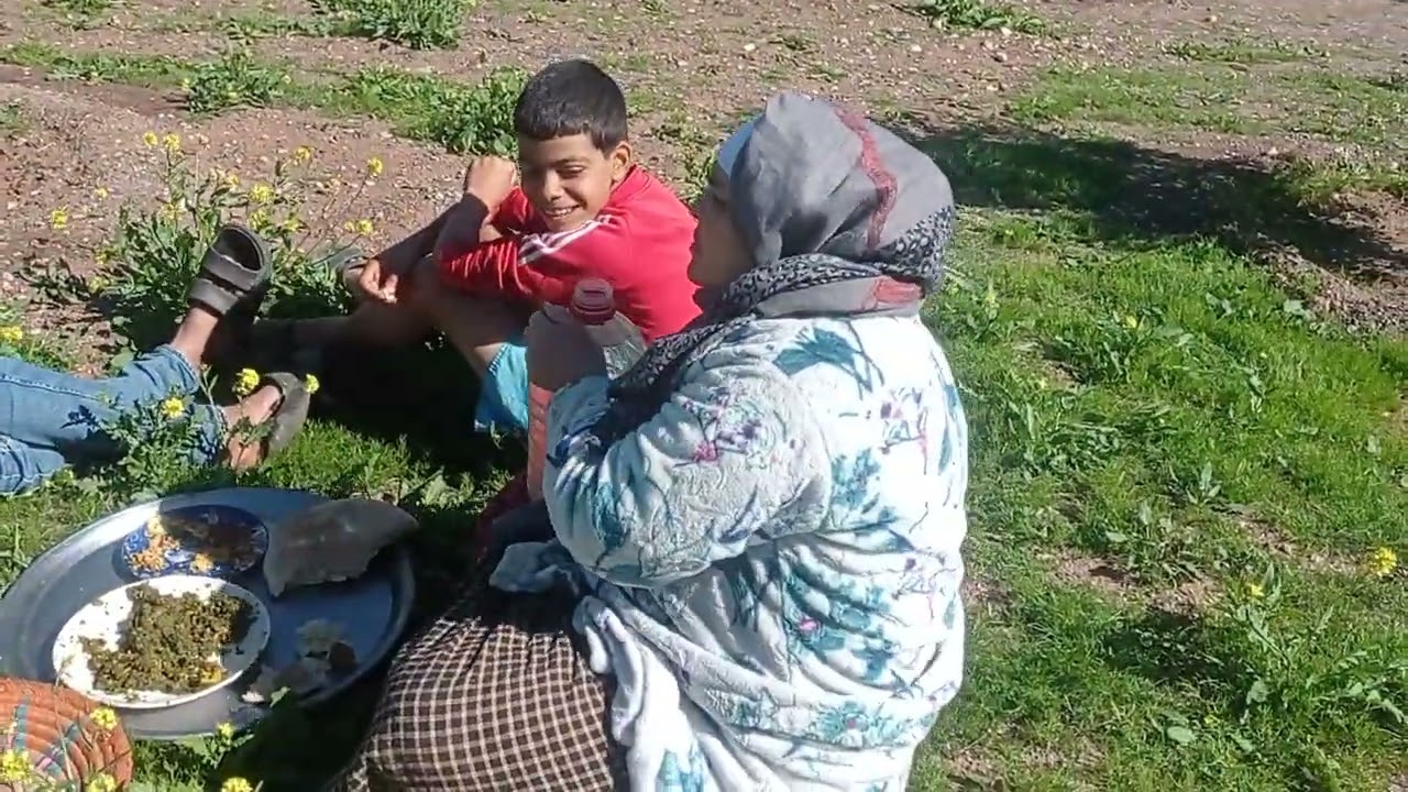 في البادية//أجيو تشوفو اش جات دادا دير 🤔😱