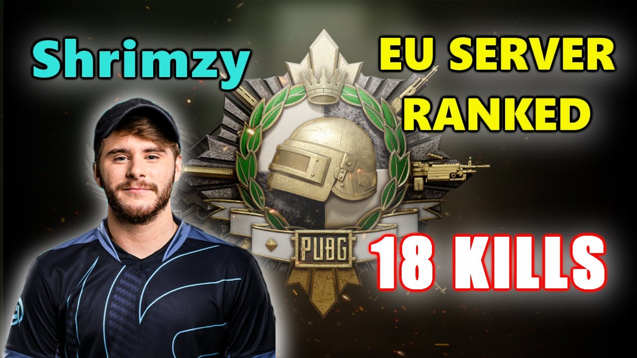 Soniqs Shrimzy Playing on EU SERVER - 18 KILLS - PUBG RANKED - PRO SQUAD