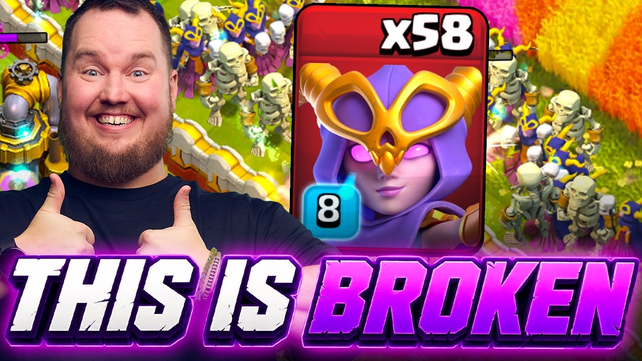 This Event is COMPLETELY BROKEN! - 50+ Super Witches (Clash of Clans)