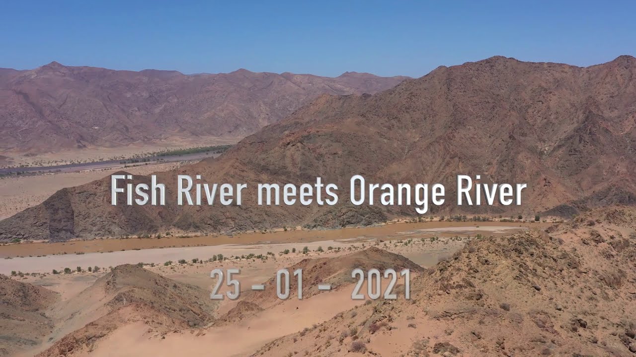 Fish River meets Orange River