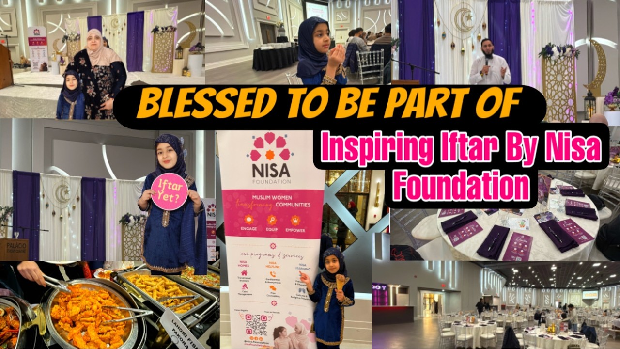 Beautiful Night with Nisa Foundation | Muslim Mom Life in Canada | Single Mom unheard Struggles 