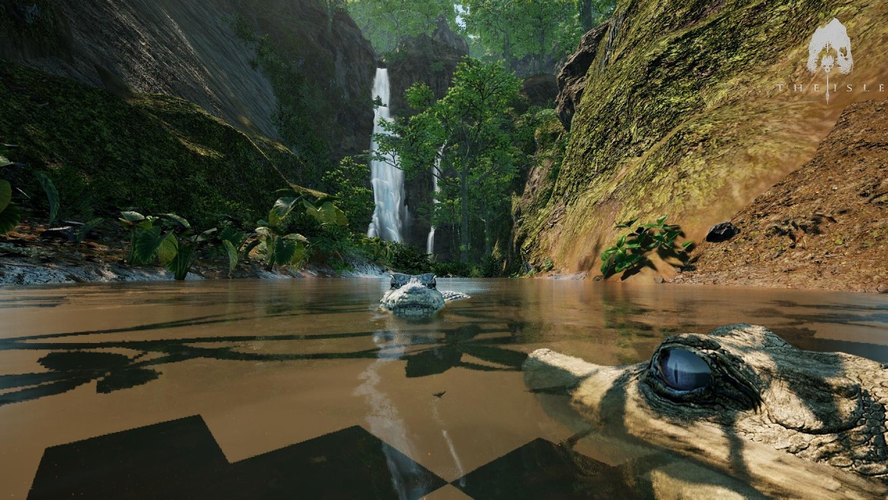 The Isle EVRIMA SPIRO as a Deinosuchus on my own server