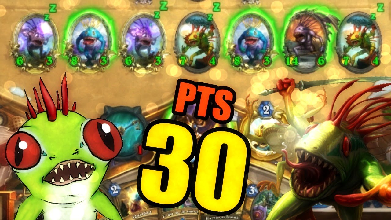 Hearthstone | 30 PUNTOS de DAÑO en un solo TURNO =D | El día de los MÚRLOCS | Josemi