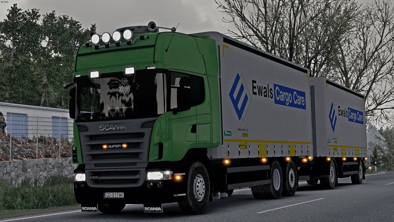 ETS2 1.49 RPM Map Scania R500 V8 Leimen - Hinterweidenthal
