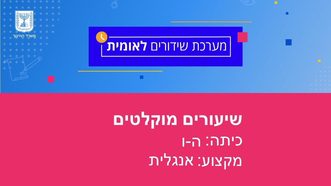 כיתות: ה', אנגלית - lets go shopping part a words