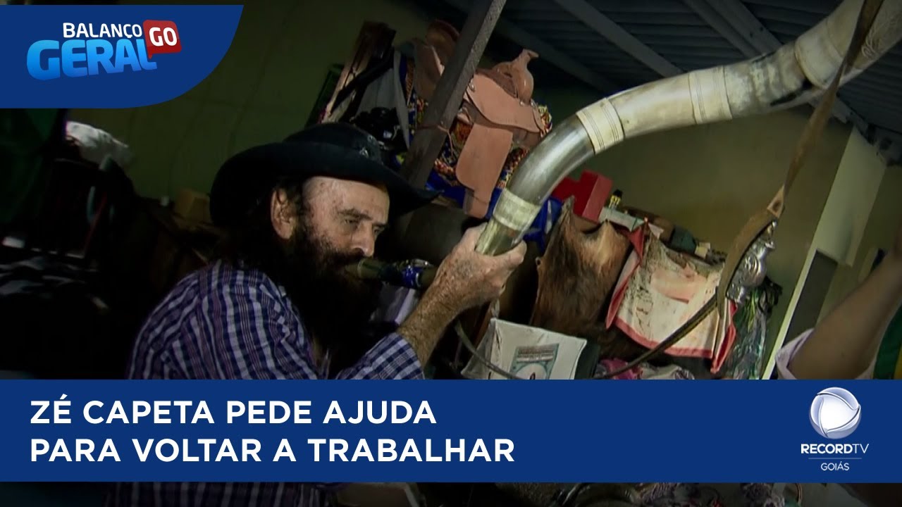 ZÉ CAPETA PEDE AJUDA PARA VOLTAR A TRABALHAR