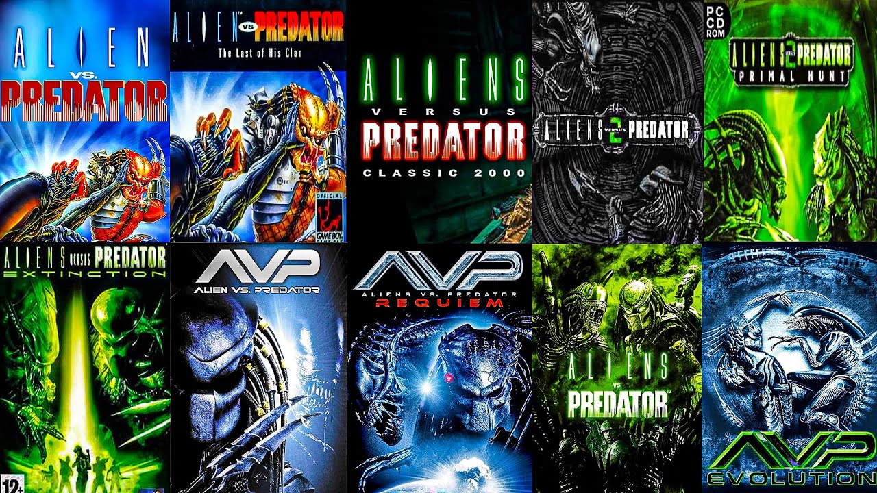 The Evolution of ALIEN VS PREDATOR Games (1993-2016)