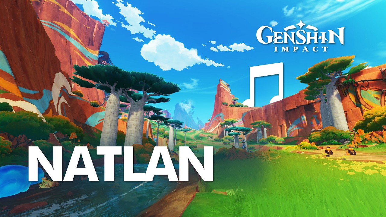 ~NATLAN~ Music 60 MINS | Peaceful, Relaxation, Meditation, Sleep | Genshin