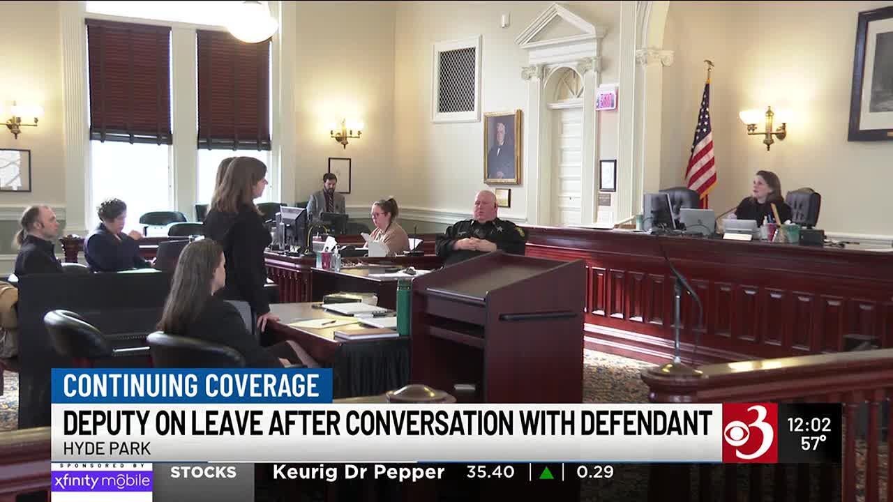 Lamoille County Sheriff&rsquo;s deputy placed on administrative leave after derailing murder trial
