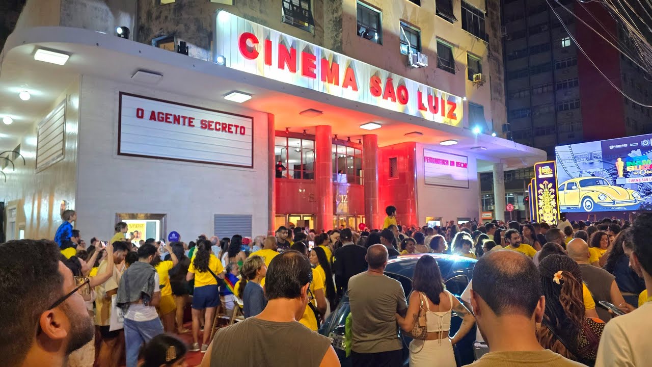 Recife a noite no cinema são Luiz o Agente secreto 15 de março 2026