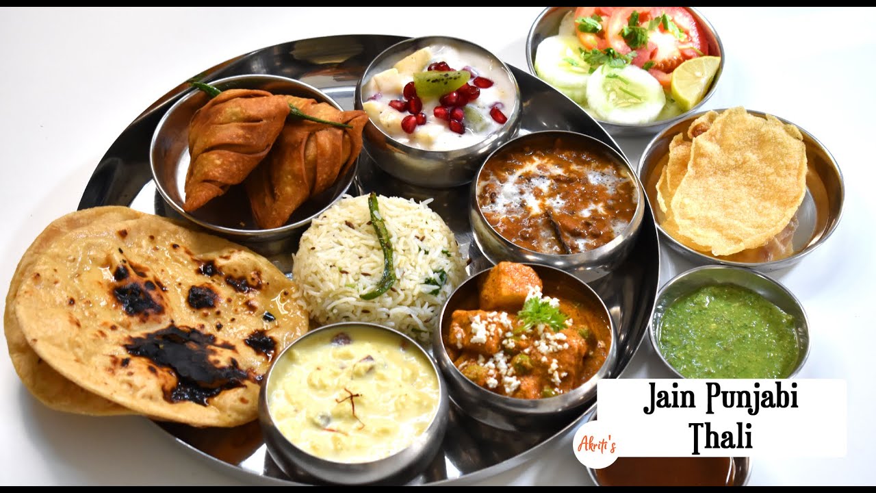 Jain Punjabi Dusshera festival thali | Pure veg | Hindi , English