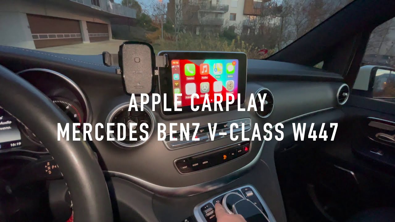 Apple Carplay in Mercedes W447