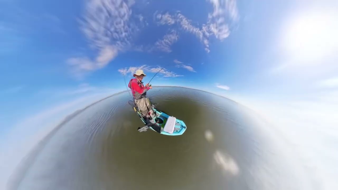 Delta del Ebro, pesca kayak hobie lynx
