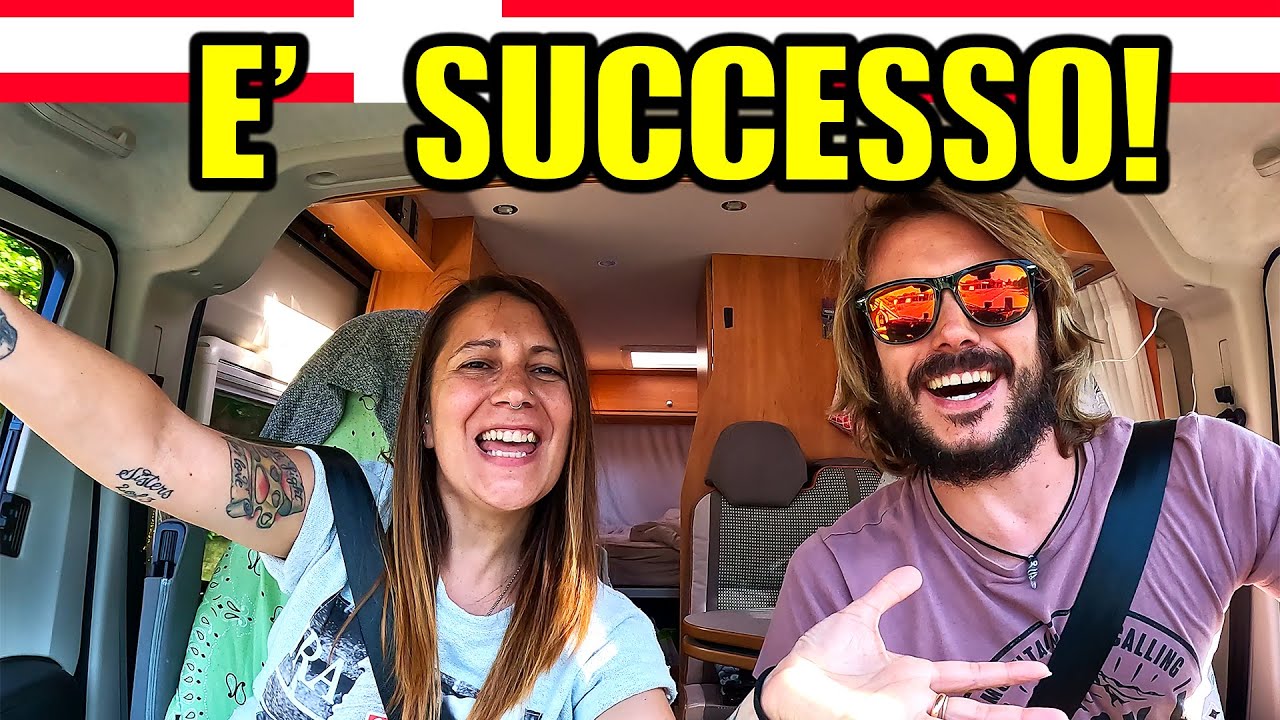 DANIMARCA in CAMPER! 🇩🇰 SPOT in LIBERA 🔥 Road to Denmark in Camper