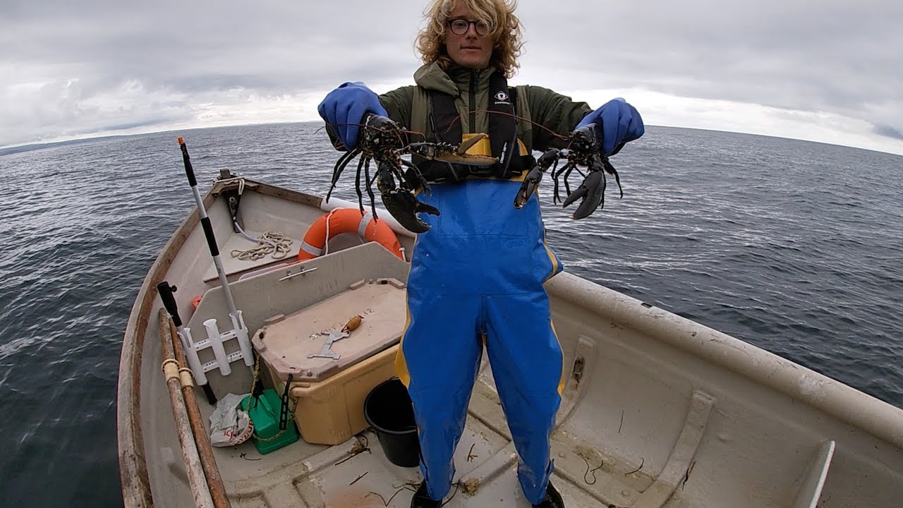 Commercial Lobster Fishing From Newlyn In Cornwall || Small Boat Fishing, Crab Pots.