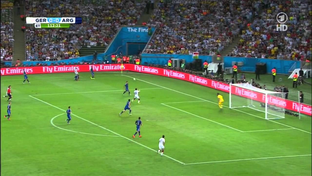 WM 2014 Finale Tor Mario Götze