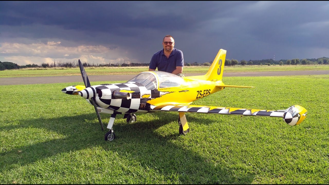 Carf Models SIAI Marchetti SF-260, flown by Paul Smit at Corsair Model Flying Site (1080HD)