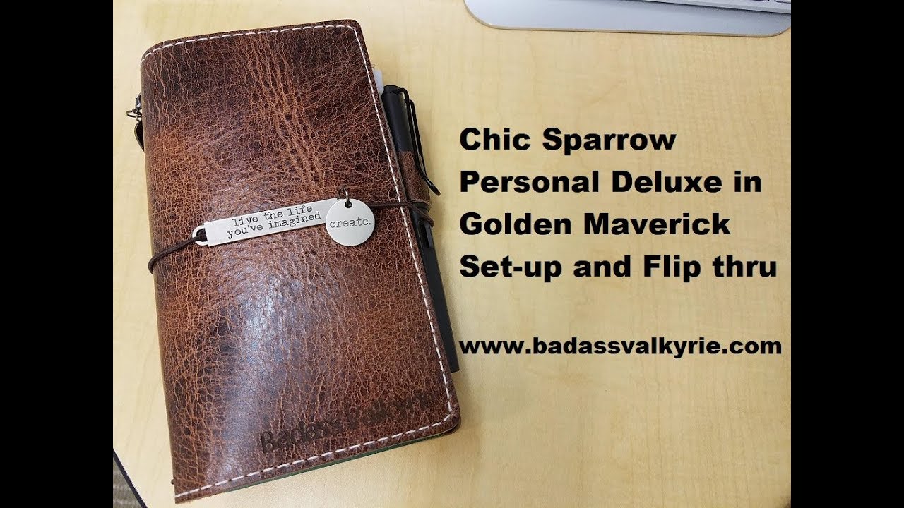 Chic Sparrow Deluxe Personal in Golden Maverick Set-up & Flip-Thru
