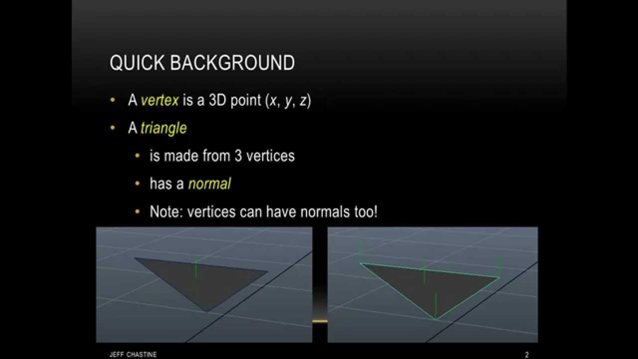 Tutorial 3 - Introduction to OpenGL Shaders